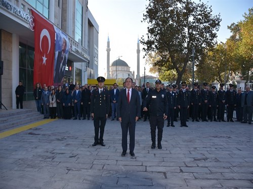 10 KASIM ATATÜRK'Ü ANMA GÜNÜ PROGRAMI GERÇEKLEŞTİRİLDİ